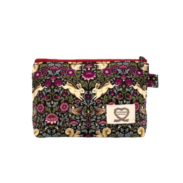 yPVpzAntique Flowerforest animalsԃbhnt@Xi[|[`   t@bV 