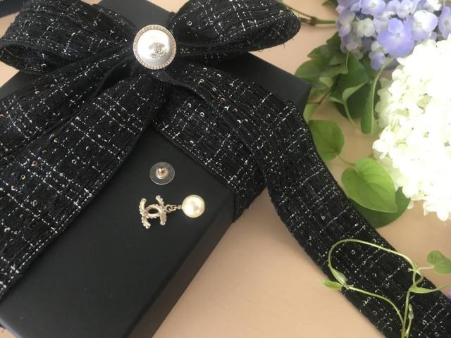 ★正規品★CHANEL★フェイクパールピアスココマーク★ピンクゴールド★片耳★送料込み < ブランド  ★正規品★CHANEL★フェイクパールピアスココマーク★ピンクゴールド★片耳★送料込み < ブランドの