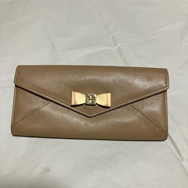 【TORY BURCH / トリーバーチ】 リボン / レザー 長財布 フラップ < ブランド 【TORY BURCH / トリーバーチ】 リボン / レザー 長財布 フラップ < ブランドの