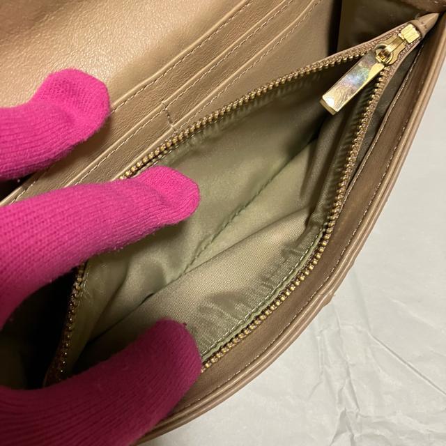 【TORY BURCH / トリーバーチ】 リボン / レザー 長財布 フラップ < ブランド 【TORY BURCH / トリーバーチ】 リボン / レザー 長財布 フラップ < ブランドの