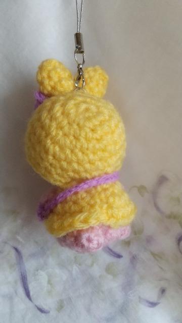お出かけピンクうさ*編みぐるみストラップ < ペット/手芸/園芸  お出かけピンクうさ*編みぐるみストラップ < ペット/手芸/園芸の