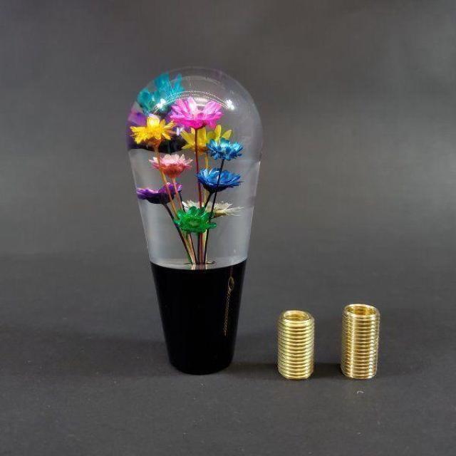 水中花 シフトノブ 10cm ギア クリスタル 当時物 アダプ < 自動車/バイク 水中花 シフトノブ 10cm ギア クリスタル 当時物 アダプ < 自動車/バイク