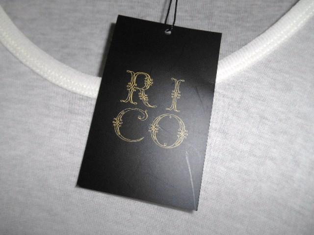 □RICO/リコ カシミヤ混 長袖ニット/メンズ/S/白☆新品 < ブランド  □RICO/リコ カシミヤ混 長袖ニット/メンズ/S/白☆新品 < ブランドの