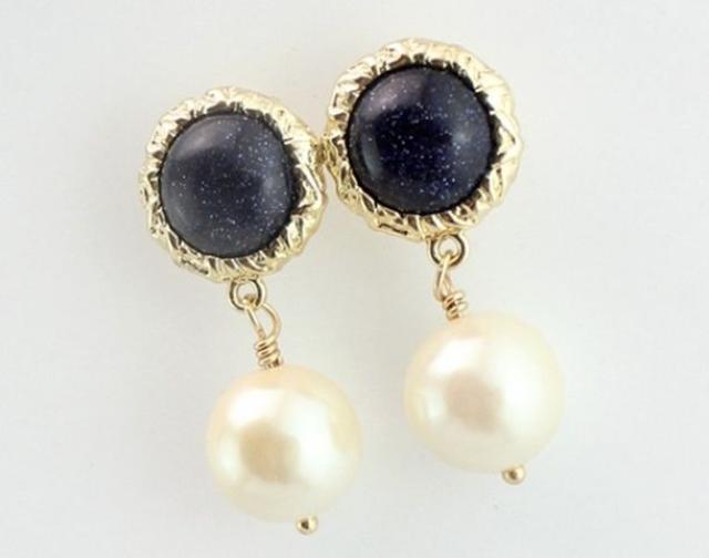 新品 アンティーク調ゴシックエレガントパールピアス < 女性アクセサリー/時計 新品 アンティーク調ゴシックエレガントパールピアス < 女性アクセサリー/時計の