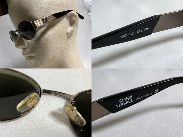 正規美 ヴェルサーチ クラシックラグジュアリー Gロゴ ラウンドサングラス クロコ調テンプルゴシックフレーム ブロンズメタル 眼鏡 < ブランド 正規美 ヴェルサーチ クラシックラグジュアリー Gロゴ ラウンドサングラス クロコ調テンプルゴシックフレーム ブロンズメタル 眼鏡 < ブランドの