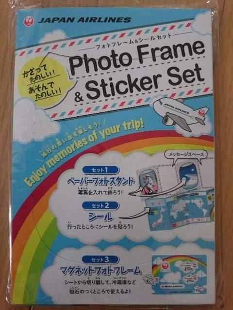 新品未使用非売品/JAL飛行機マグネットフォトフレーム&フォトスタンド&シールセット♪ < インテリア/ライフ  新品未使用非売品/JAL飛行機マグネットフォトフレーム&フォトスタンド&シールセット♪  < インテリア/ライフの