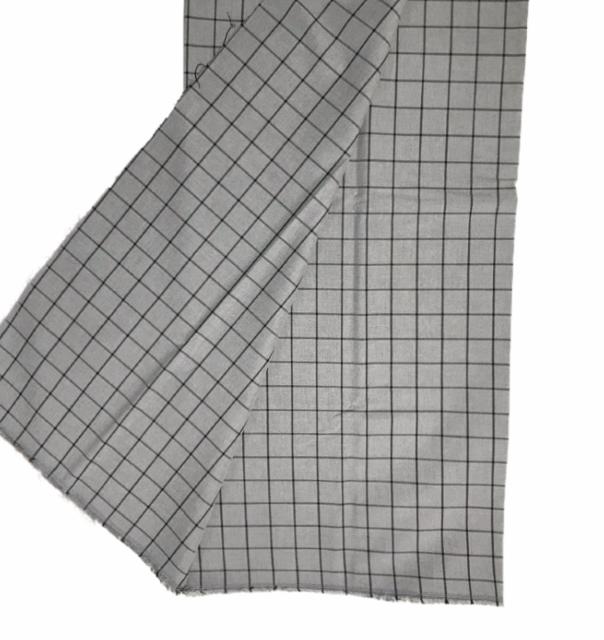 ジャケットパンツ厚手生地〓グレーのグラフチェック(127×205) < ペット/手芸/園芸 ジャケットパンツ厚手生地〓グレーのグラフチェック(127×205) < ペット/手芸/園芸の