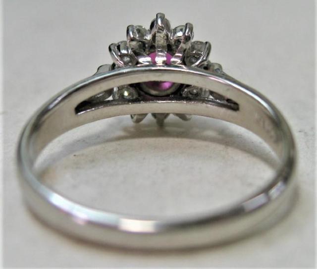 Pt900 v`i O w r[0.48ct _C0.19ct  ANZT[/v 