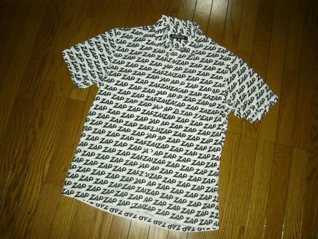 COOTIE クーティー ZAP総柄 シャツ S 白黒 半袖 GLORY BOUND < ブランド COOTIE クーティー ZAP総柄 シャツ S 白黒 半袖 GLORY BOUND < ブランドの