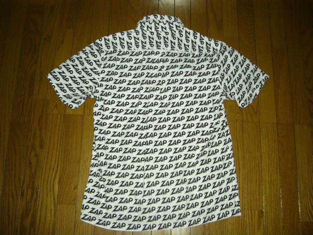 COOTIE クーティー ZAP総柄 シャツ S 白黒 半袖 GLORY BOUND < ブランド COOTIE クーティー ZAP総柄 シャツ S 白黒 半袖 GLORY BOUND < ブランドの