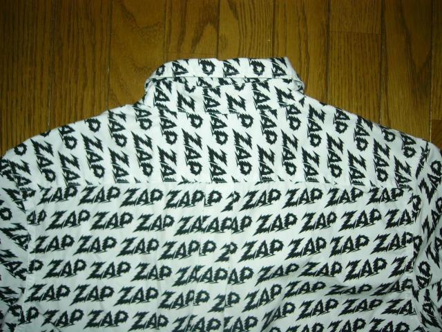 COOTIE クーティー ZAP総柄 シャツ S 白黒 半袖 GLORY BOUND < ブランド COOTIE クーティー ZAP総柄 シャツ S 白黒 半袖 GLORY BOUND < ブランドの