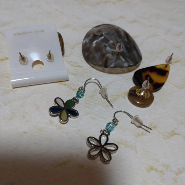 モチーフ色々ピアスセット < 女性アクセサリー/時計 モチーフ色々ピアスセット < 女性アクセサリー/時計の