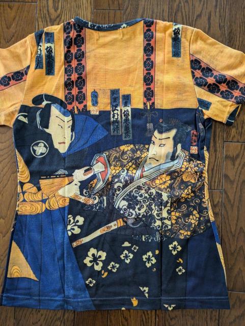 浮世絵柄Tシャツ 芳年 歌舞伎  < 女性ファッション  浮世絵柄Tシャツ 芳年 歌舞伎  < 女性ファッションの