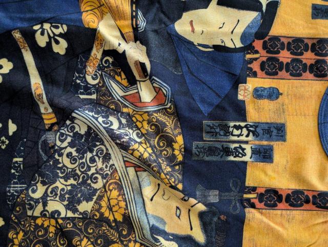浮世絵柄Tシャツ 芳年 歌舞伎  < 女性ファッション  浮世絵柄Tシャツ 芳年 歌舞伎  < 女性ファッションの