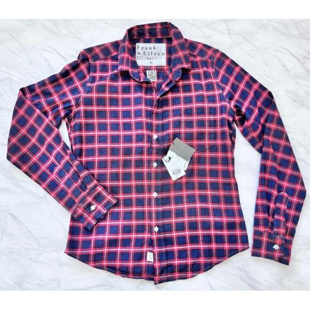 新品Frank&Eileenエストネーション チェック柄ネルシャツ#XS < 女性ファッション  新品Frank&Eileenエストネーション チェック柄ネルシャツ#XS  < 女性ファッションの