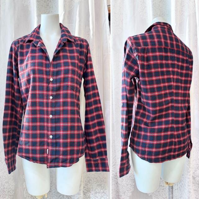 新品Frank&Eileenエストネーション チェック柄ネルシャツ#XS < 女性ファッション  新品Frank&Eileenエストネーション チェック柄ネルシャツ#XS < 女性ファッションの