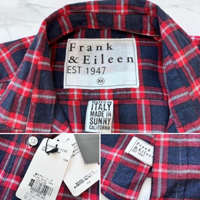 新品Frank&Eileenエストネーション チェック柄ネルシャツ#XS < 女性ファッション  新品Frank&Eileenエストネーション チェック柄ネルシャツ#XS < 女性ファッションの