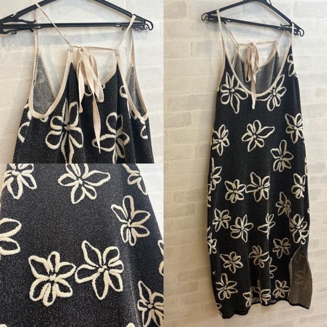 w closet★スリット入りお花ロングワンピース★ < ブランド  w closet★スリット入りお花ロングワンピース★  < ブランドの