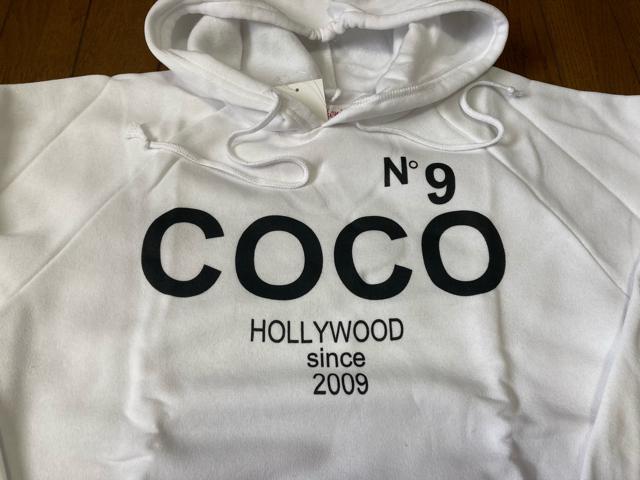 送料込 COCO NO9 HOLLYWOOD レディース 裏起毛パーカー ホワイト < 女性ファッション  送料込 COCO NO9 HOLLYWOOD レディース 裏起毛パーカー ホワイト < 女性ファッションの