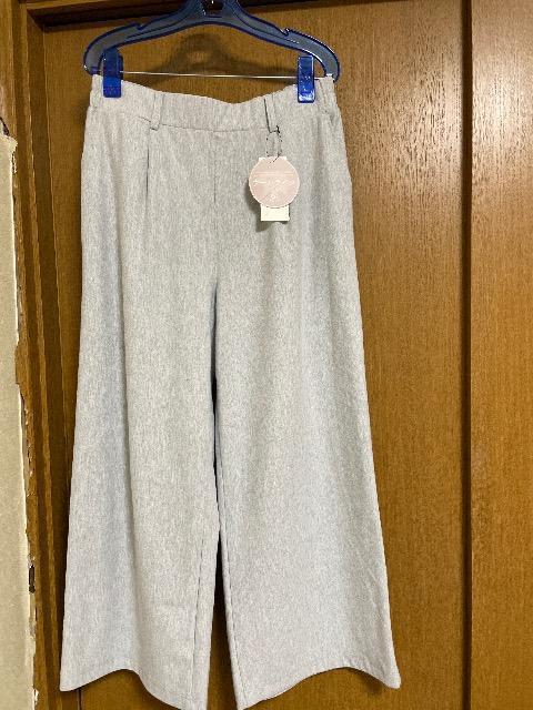 新品未使用:タグ付き:ウールライク:ワイドパンツ < 女性ファッション 新品未使用:タグ付き:ウールライク:ワイドパンツ < 女性ファッションの