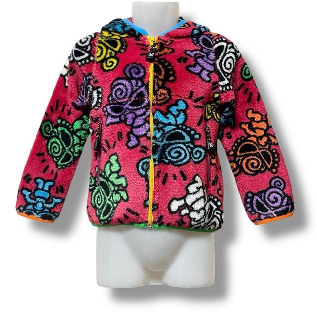 【HYSTERIC MINI/100】カラフルミニちゃん総柄フリースパーカー < ブランド 【HYSTERIC MINI/100】カラフルミニちゃん総柄フリースパーカー < ブランドの