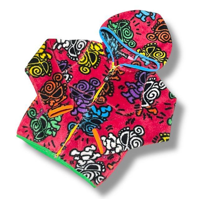 【HYSTERIC MINI/100】カラフルミニちゃん総柄フリースパーカー < ブランド 【HYSTERIC MINI/100】カラフルミニちゃん総柄フリースパーカー < ブランドの