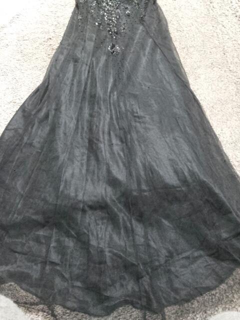 JEANMACLEAN黒高級シースルービーズビジューロングドレス < 女性ファッション  JEANMACLEAN黒高級シースルービーズビジューロングドレス < 女性ファッションの