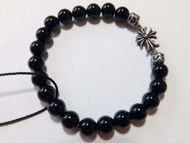 【MIDAS/ミダス セッション】天然石♪クロス 数珠ブレスレット オニキス < ブランド 【MIDAS/ミダス セッション】天然石♪クロス 数珠ブレスレット オニキス < ブランドの