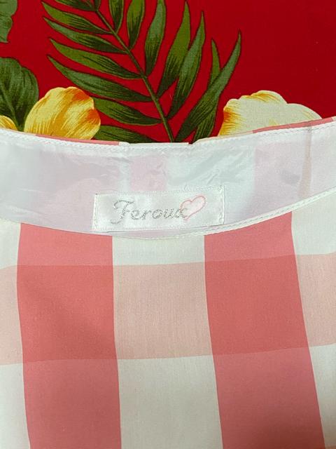 Feroux☆可愛いピンクチェックワンピース☆ < ブランド  Feroux☆可愛いピンクチェックワンピース☆ < ブランドの