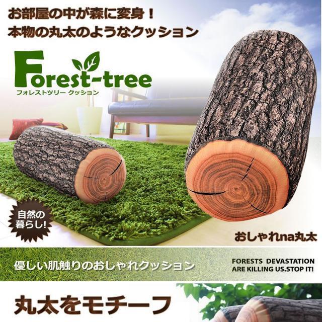 丸太 クッション 優しい肌触り ソファ お部屋 ログハウス < インテリア/ライフ  丸太 クッション 優しい肌触り ソファ お部屋 ログハウス < インテリア/ライフの