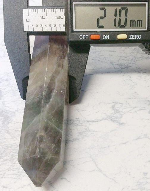 フローライト ポイント 長さ約10cm Florite Points 天才の石 < インテリア/ライフ  フローライト ポイント 長さ約10cm Florite Points 天才の石 < インテリア/ライフの