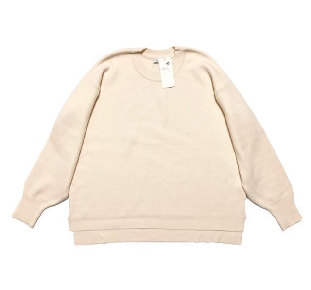 earthmusic&ecology◎スムースニットセーター(F)オフ白◎新品 < ブランド earthmusic&ecology◎スムースニットセーター(F)オフ白◎新品 < ブランドの