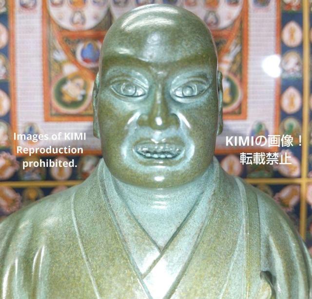 僧侶の像 高さ24cm 合金製 青銅色 牧田秀雲作 像 仏像 仏教美術 伝統工芸 左手に数珠 高岡銅器 銅像 日蓮上人 < インテリア/ライフ  僧侶の像 高さ24cm 合金製 青銅色 牧田秀雲作 像 仏像 仏教美術 伝統工芸 左手に数珠 高岡銅器 銅像 日蓮上人 < インテリア/ライフの