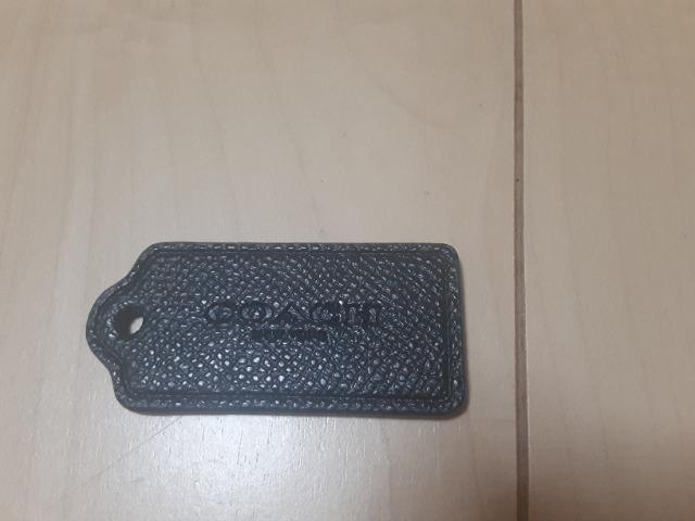 コーチロゴプレート(黒) < ブランド コーチロゴプレート(黒) < ブランドの