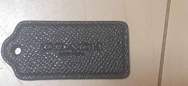 コーチロゴプレート(黒) < ブランド コーチロゴプレート(黒) < ブランドの