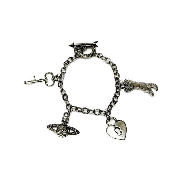 ヴィヴィアンウエストウッド 超希少 オーブ チャーム チェーン ブレスレット < 女性アクセサリー/時計 ヴィヴィアンウエストウッド 超希少 オーブ チャーム チェーン ブレスレット < 女性アクセサリー/時計の