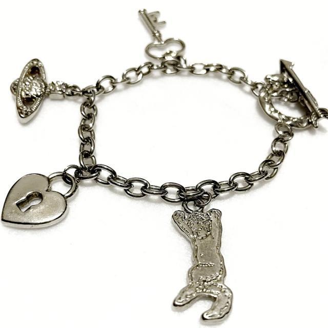 ヴィヴィアンウエストウッド 超希少 オーブ チャーム チェーン ブレスレット < 女性アクセサリー/時計 ヴィヴィアンウエストウッド 超希少 オーブ チャーム チェーン ブレスレット < 女性アクセサリー/時計の