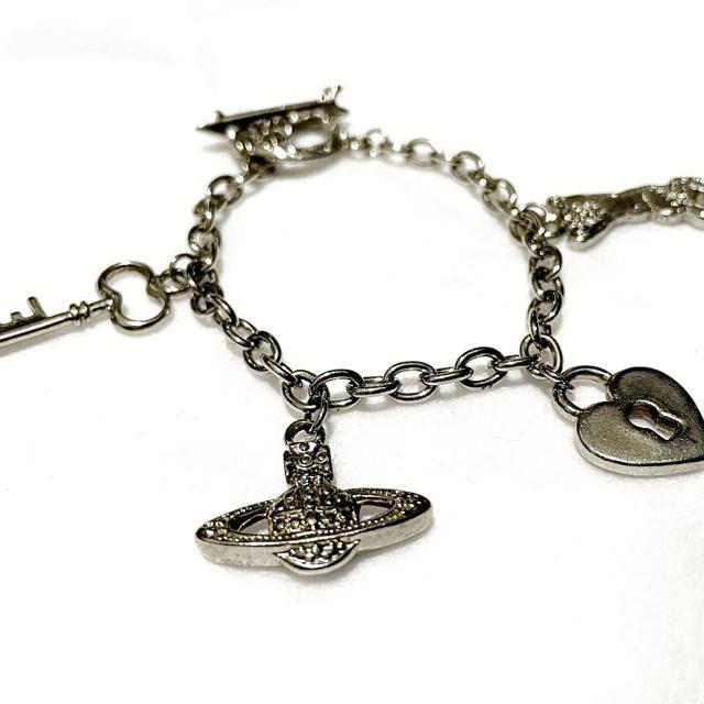 ヴィヴィアンウエストウッド 超希少 オーブ チャーム チェーン ブレスレット < 女性アクセサリー/時計 ヴィヴィアンウエストウッド 超希少 オーブ チャーム チェーン ブレスレット < 女性アクセサリー/時計の