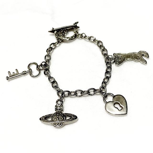 ヴィヴィアンウエストウッド 超希少 オーブ チャーム チェーン ブレスレット < 女性アクセサリー/時計 ヴィヴィアンウエストウッド 超希少 オーブ チャーム チェーン ブレスレット < 女性アクセサリー/時計の