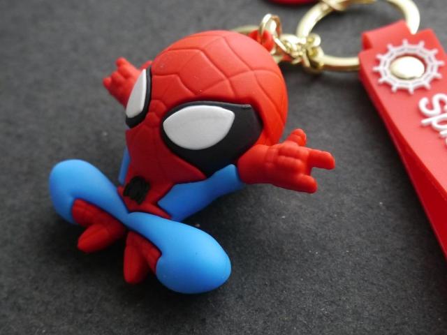 新品 スパイダーマン Spider-Man フィギュアマスコット キーホルダー バッグチャーム < ホビー  新品 スパイダーマン Spider-Man フィギュアマスコット キーホルダー バッグチャーム < ホビーの