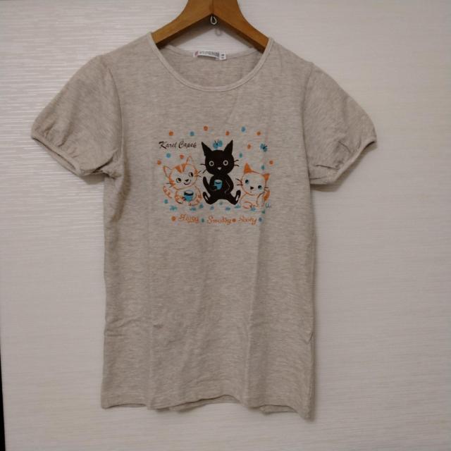 ★ユニクロ★半袖カットソー★150センチ♪中古♪猫さん < ブランド  ★ユニクロ★半袖カットソー★150センチ♪中古♪猫さん  < ブランドの