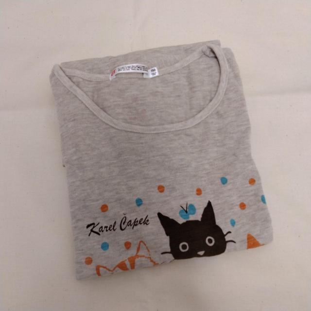 ★ユニクロ★半袖カットソー★150センチ♪中古♪猫さん < ブランド  ★ユニクロ★半袖カットソー★150センチ♪中古♪猫さん < ブランドの