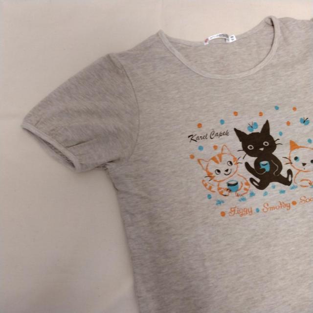 ★ユニクロ★半袖カットソー★150センチ♪中古♪猫さん < ブランド  ★ユニクロ★半袖カットソー★150センチ♪中古♪猫さん < ブランドの