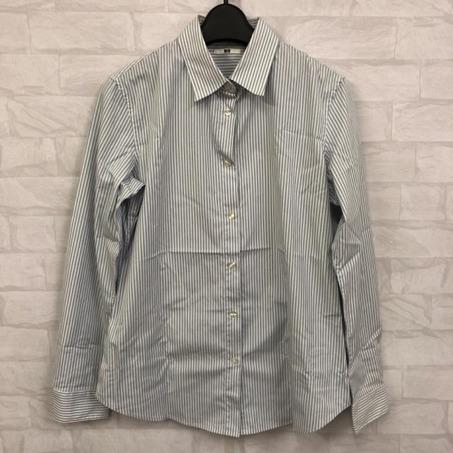 即決 UNIQLO ユニクロ ストライプシャツ 長袖 < ブランド  即決 UNIQLO ユニクロ ストライプシャツ 長袖  < ブランドの