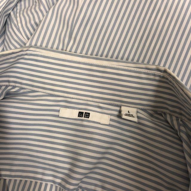 即決 UNIQLO ユニクロ ストライプシャツ 長袖 < ブランド  即決 UNIQLO ユニクロ ストライプシャツ 長袖 < ブランドの