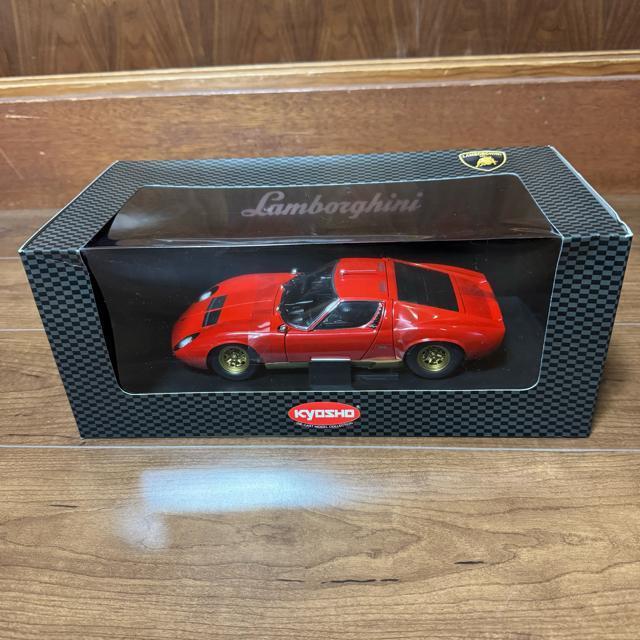 未展示品 京商 1/18 ランボルギーニ ミウラ P400 SV レッド < ホビー  未展示品 京商 1/18 ランボルギーニ ミウラ P400 SV レッド < ホビーの