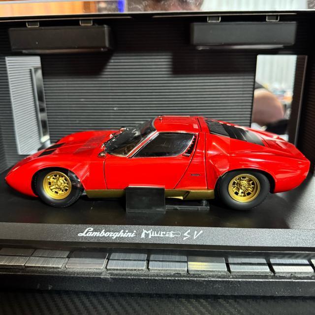 未展示品 京商 1/18 ランボルギーニ ミウラ P400 SV レッド < ホビー  未展示品 京商 1/18 ランボルギーニ ミウラ P400 SV レッド < ホビーの