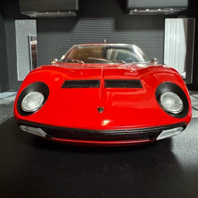 未展示品 京商 1/18 ランボルギーニ ミウラ P400 SV レッド < ホビー  未展示品 京商 1/18 ランボルギーニ ミウラ P400 SV レッド < ホビーの