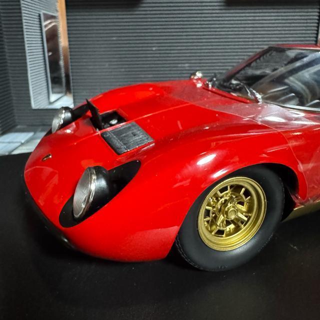 未展示品 京商 1/18 ランボルギーニ ミウラ P400 SV レッド < ホビー  未展示品 京商 1/18 ランボルギーニ ミウラ P400 SV レッド < ホビーの