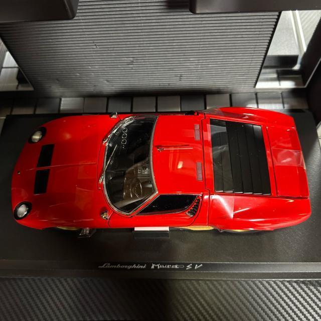 未展示品 京商 1/18 ランボルギーニ ミウラ P400 SV レッド < ホビー  未展示品 京商 1/18 ランボルギーニ ミウラ P400 SV レッド < ホビーの